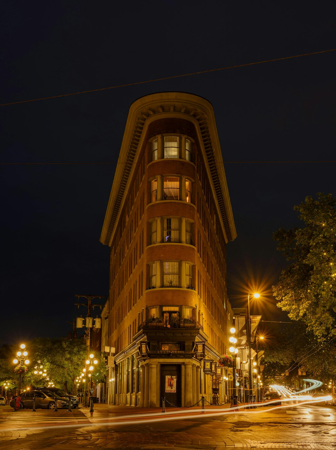 vancouver evening street