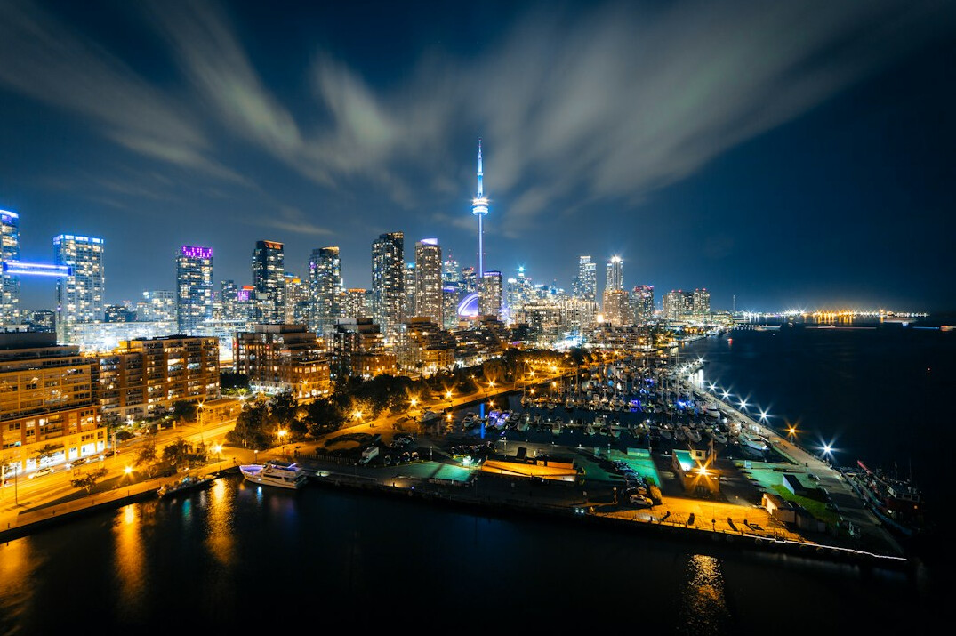 yonge street toronto night